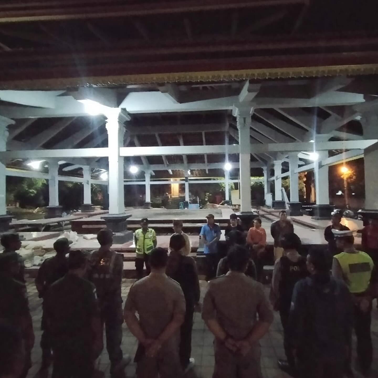 Giat Patroli Gabungan dan Penertiban Penduduk (Non Permanen TIBDUKTANG) Di Wilayah Banjar Kedaton Kesiman Desa Kesiman Petilan