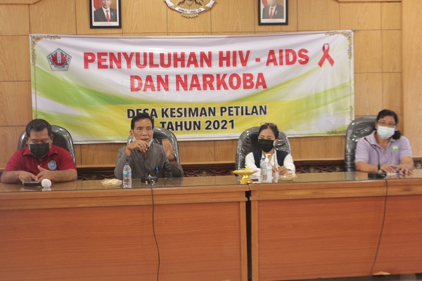 Penyuluhan HIV_Aids dan Narkoba Desa Kesiman Petilan